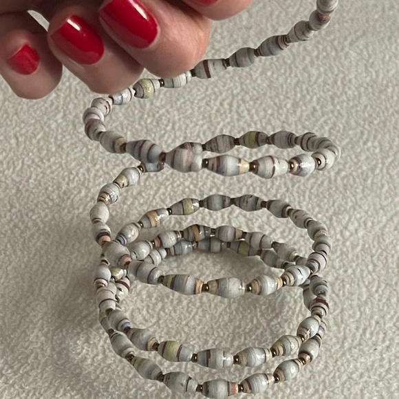 Handmade Wrap Bracelet from Rwanda - Picture 5 of 7